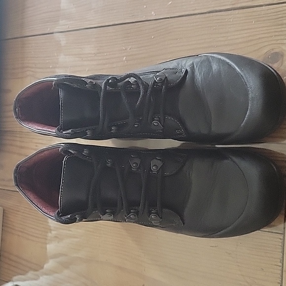 COACH leather lace up boot 8.5 - Picture 3 of 16